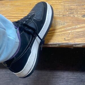 Black and white Air Force Nike